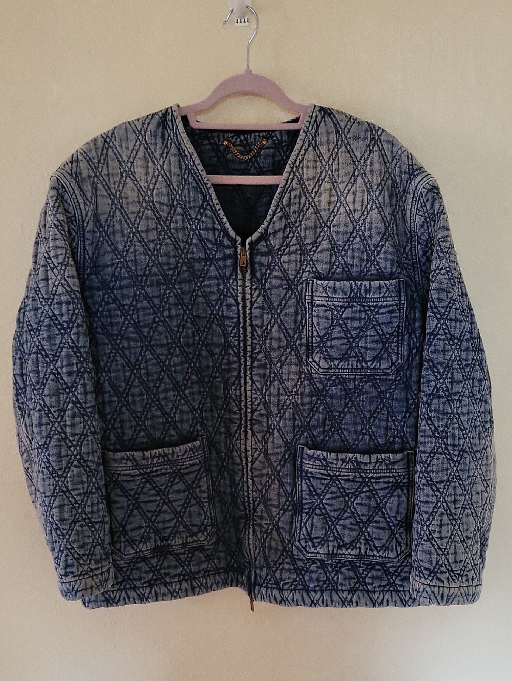 Golden Goose Quilted Denim Jacket
